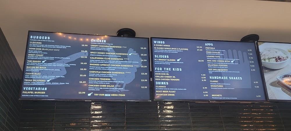 Cleaver & Co Menu image 1